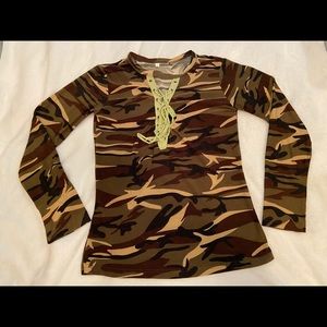 ✨Camouflage Long Sleeve Top